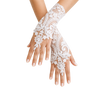 Floral Lace Fingerless Gloves