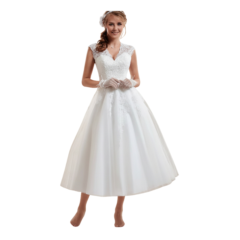 Lace Bodice Open-Back Midi Dress White