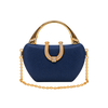 Sculpted Horseshoe Handle Occasion Bag