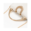 Sculpted Horseshoe Handle Occasion Bag