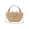 Sculpted Horseshoe Handle Occasion Bag