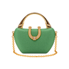 Sculpted Horseshoe Handle Occasion Bag