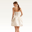 Strapless Corset Bubble Mini back