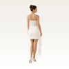 Strapless Corset Lace Mini Dress