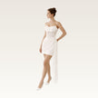 Strapless Corset Lace Mini Dress