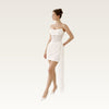 Strapless Corset Lace Mini Dress